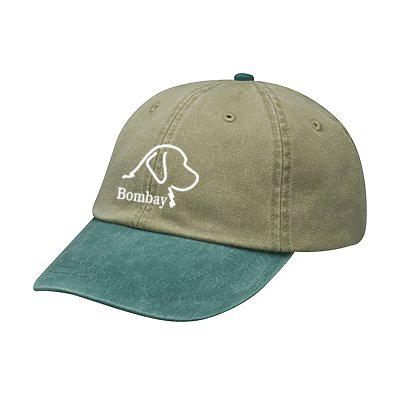 Khaki-Aqua Bombay Hat