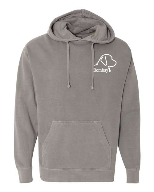 Grey Comfort Color Garment Dyed Hoodie