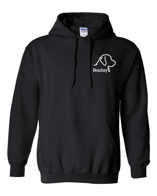 Black Heavy Blend Hoodie