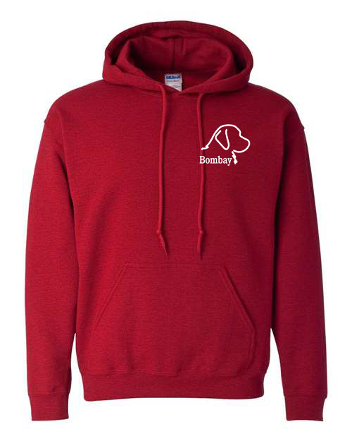 Cherry Red Heavy Blend Hoodie