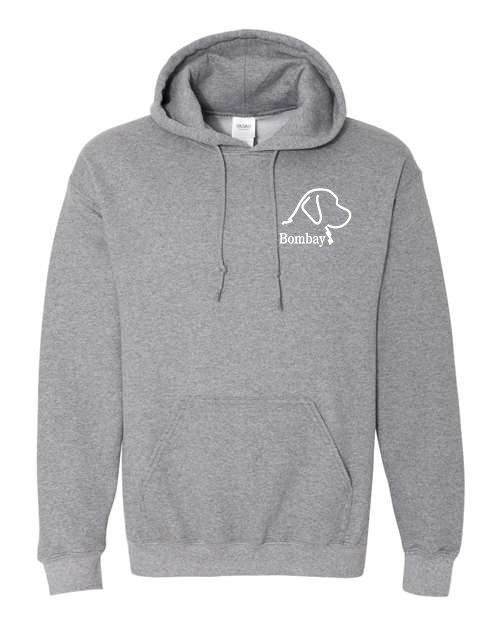 Graphite Heather Heavy Blend Hoodie