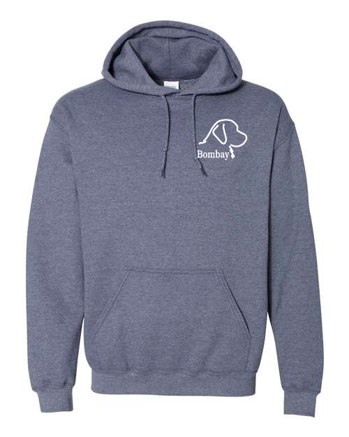 Heather Dark Navy Heavy Blend Hoodie