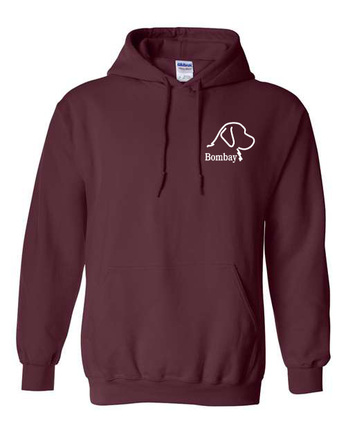 Maroon Heavy Blend Hoodie