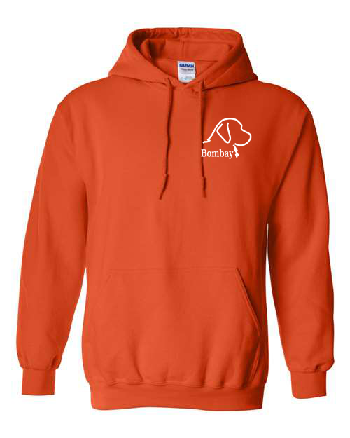 Orange Heavy Blend Hoodie