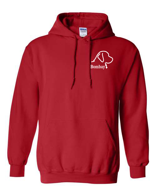 Red Heavy Blend Hoodie