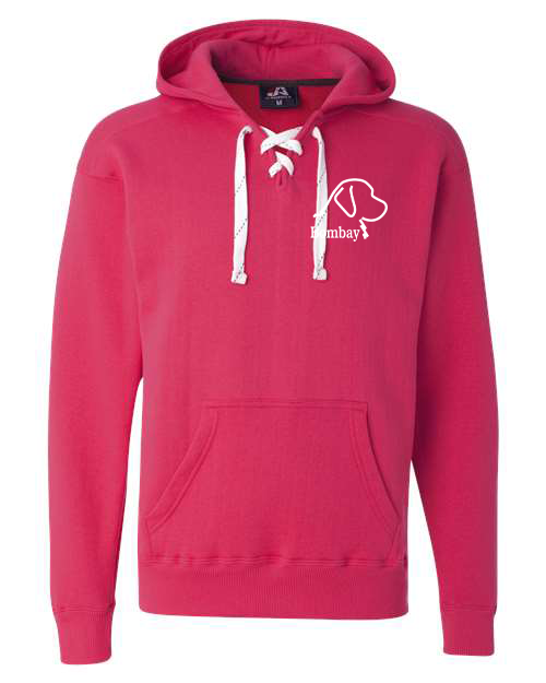 Wildberry Rope Tie V-Neck Hoodie