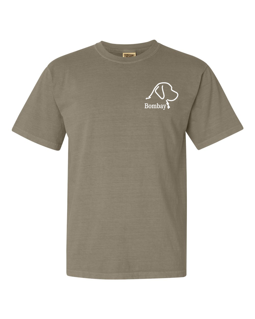 Khaki Comfort Color Short Sleeve