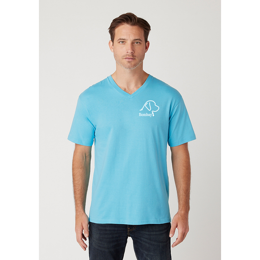 Pacific Blue V-Neck