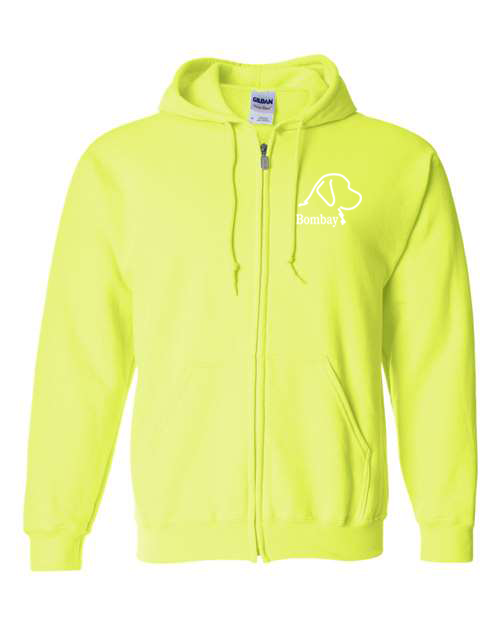 Neon Lime - Full Zip-Up