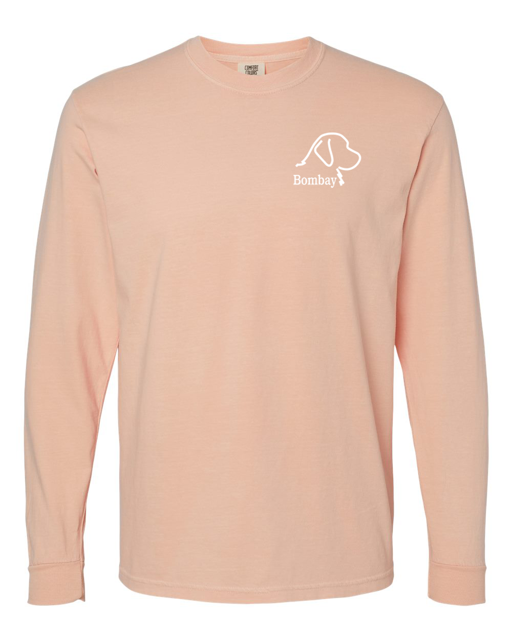 Peach Comfort Colors Long Sleeve