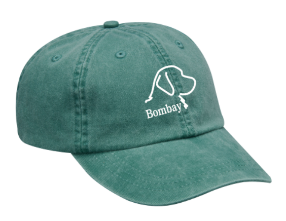 Navy Bombay Hat (Leather Strap)