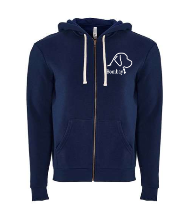 Midnight Navy - Full Zip-Up