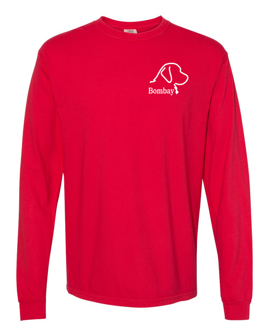 Red Comfort Colors Long Sleeve