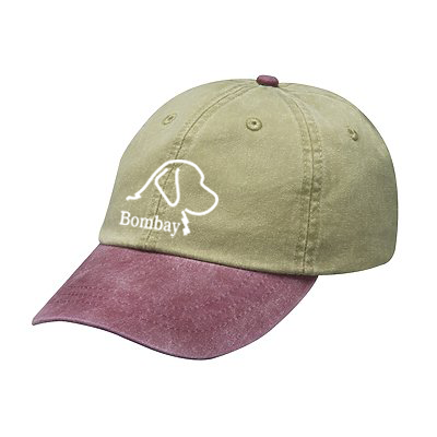 Khaki-Burgundy Bombay Hat