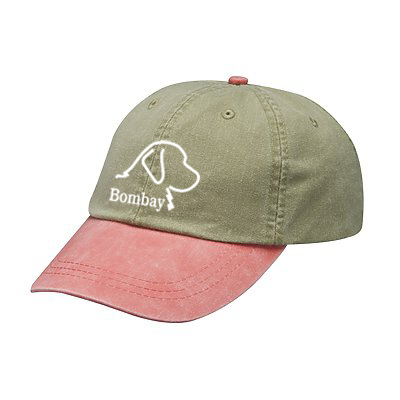 Khaki-Coral Bombay Hat