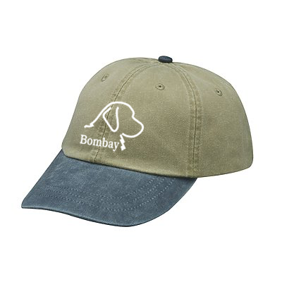 Khaki-Mid Blue Bombay Hat