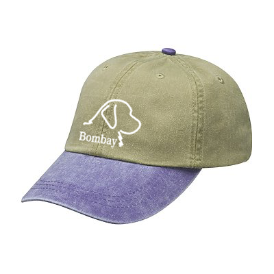 Khaki-Purple Bombay Hat