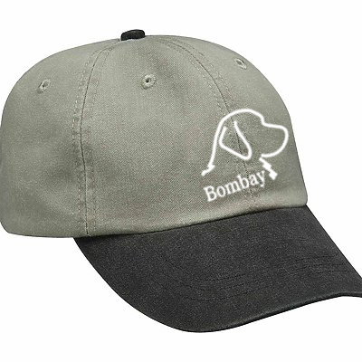 Stone-Black Bombay Hat