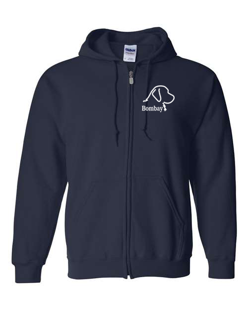 Navy - Full Zip-Up