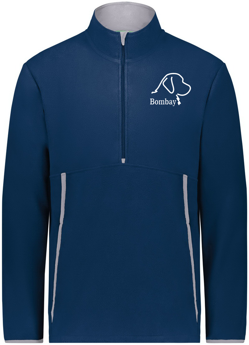 Navy Fleece 1/2 Zip Pullover