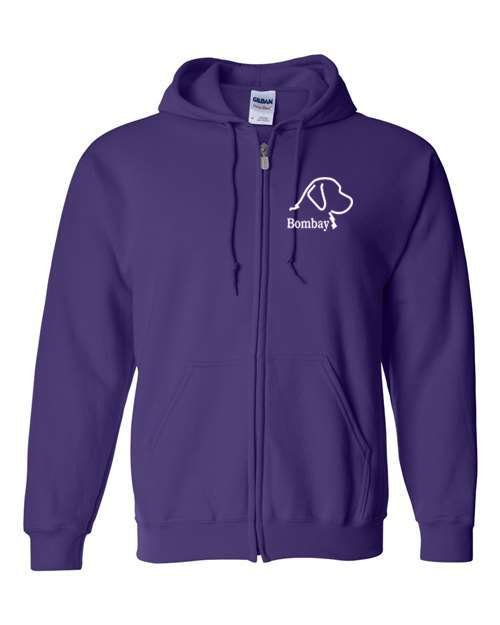 Purple - Full Zip-Up