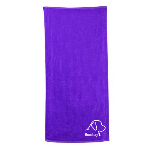 Purple Beach Towel