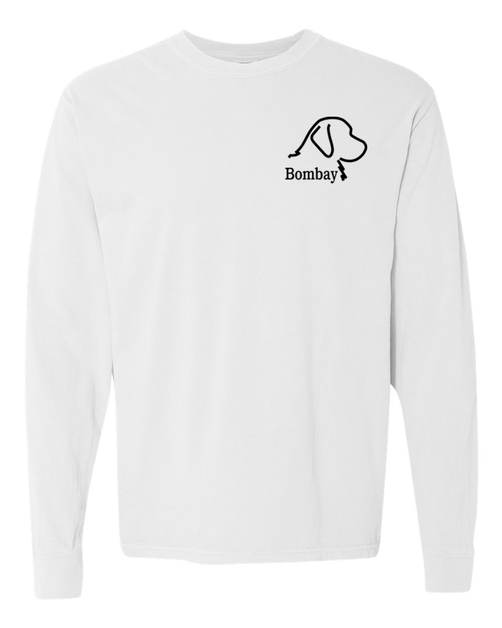 White Comfort Colors Long Sleeve